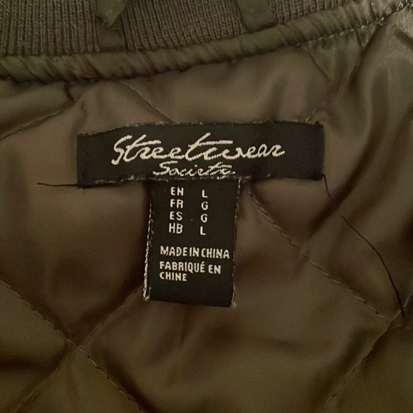 Green bomber jacket - Picture 2 of 2